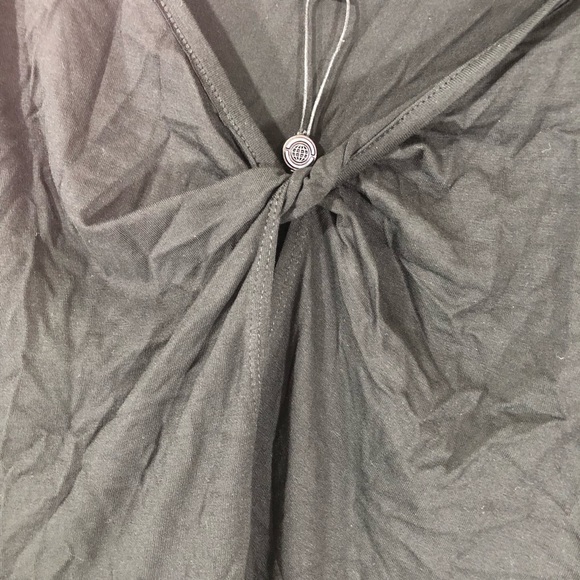 MAX Studio Marion Drapey Cape Sleeve Dress Top S - Picture 3 of 8